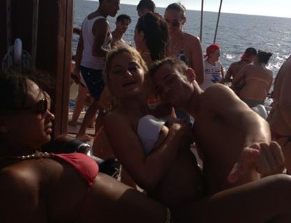 fun on the boat party